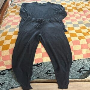 Knix Navy Blue Lounge Set. Size M